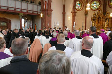 Pontifikalrequiem und Beisetzung von Weihbischof em. Johannes Kapp (Foto: Karl-Franz Thiede)